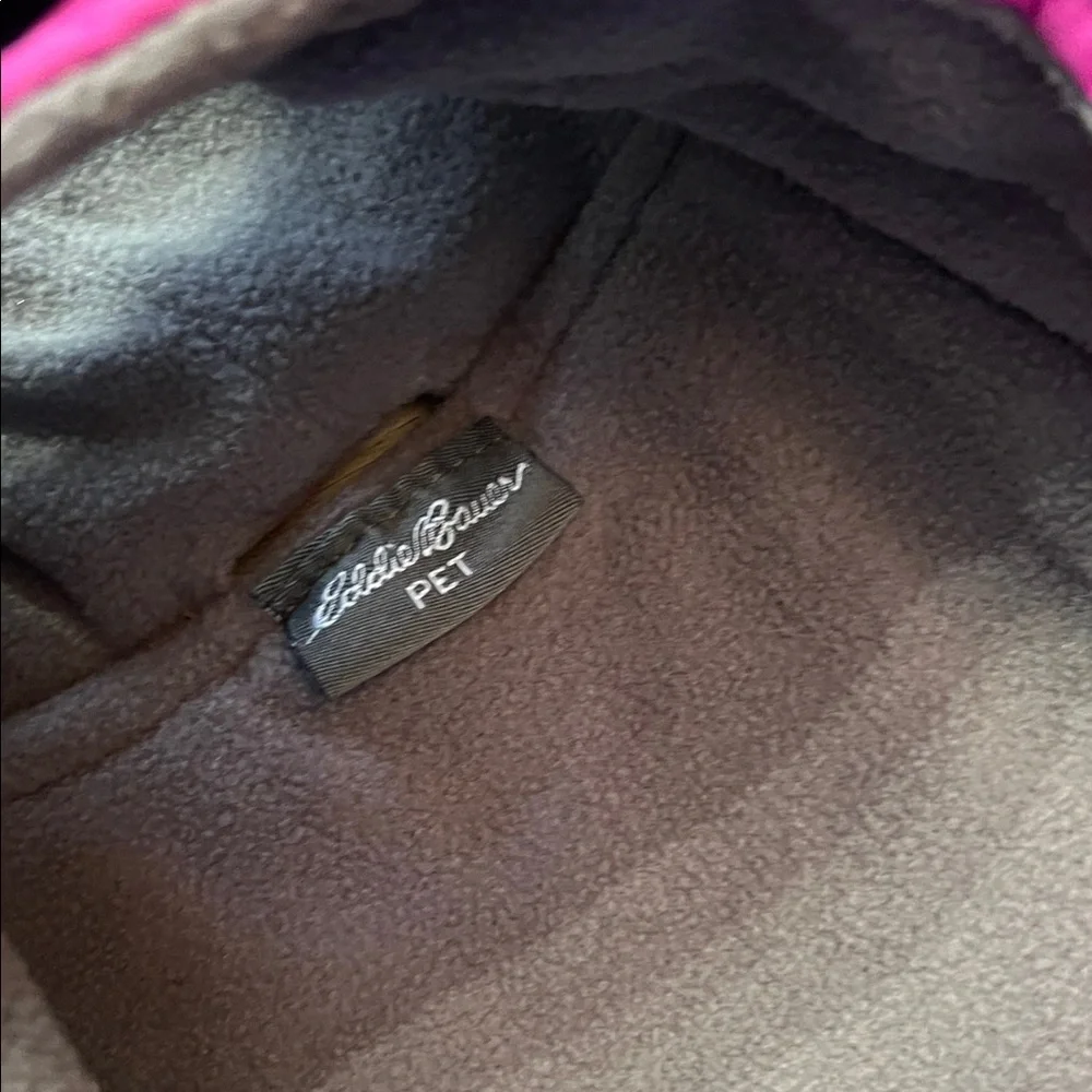Eddie Bauer ~ pink/orchid quilted dog coat, size M, in good condition! - Picture 9 of 13
